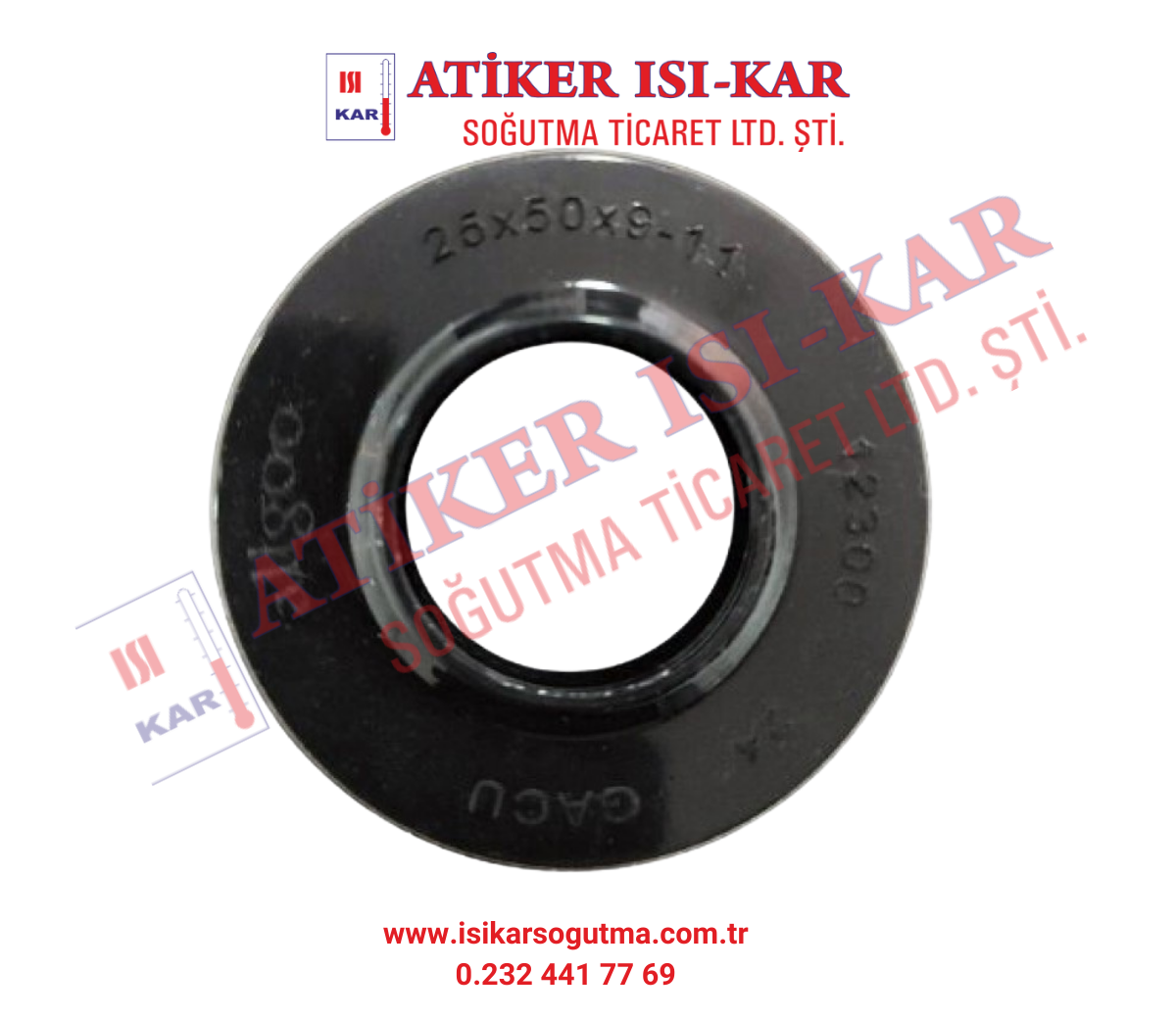 25x50x9.5-10-11 keçe ARÇELİK 5 KG