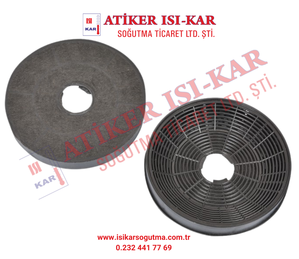 ASPİRATÖR  KARBON FİLİTRE 15.5-16 CM