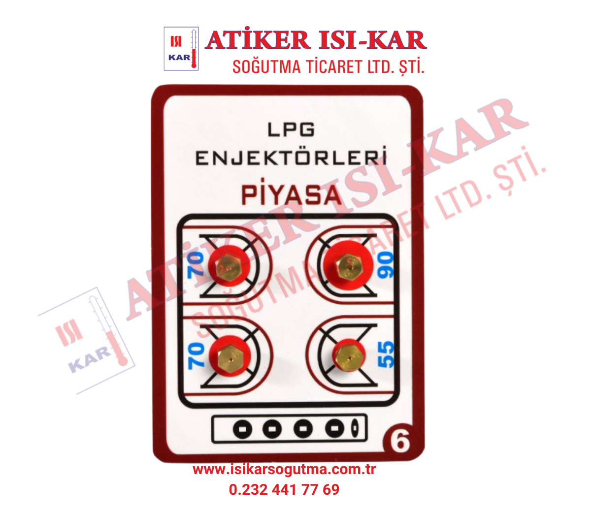 ENJEKTÖR LPG 6MM