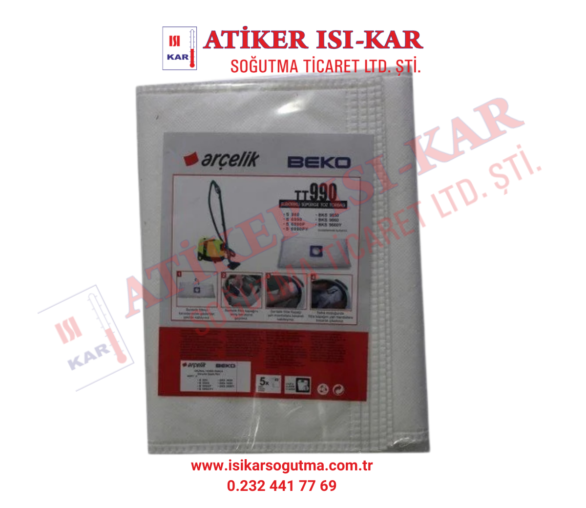 ARÇELİK BEKO TT990 TOZ TORBASI