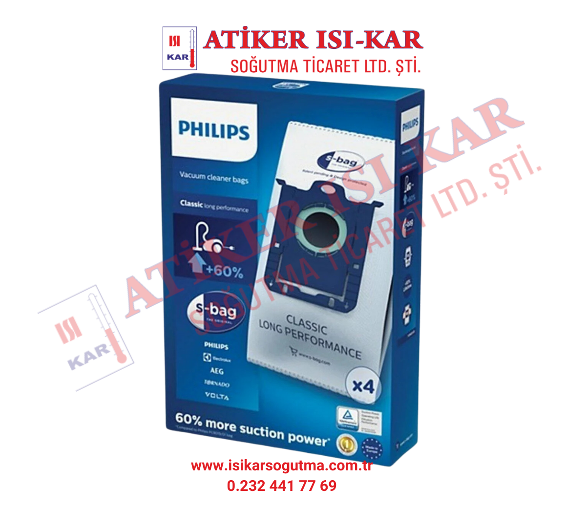 PHILIPS S BAG TOZ TORBASI