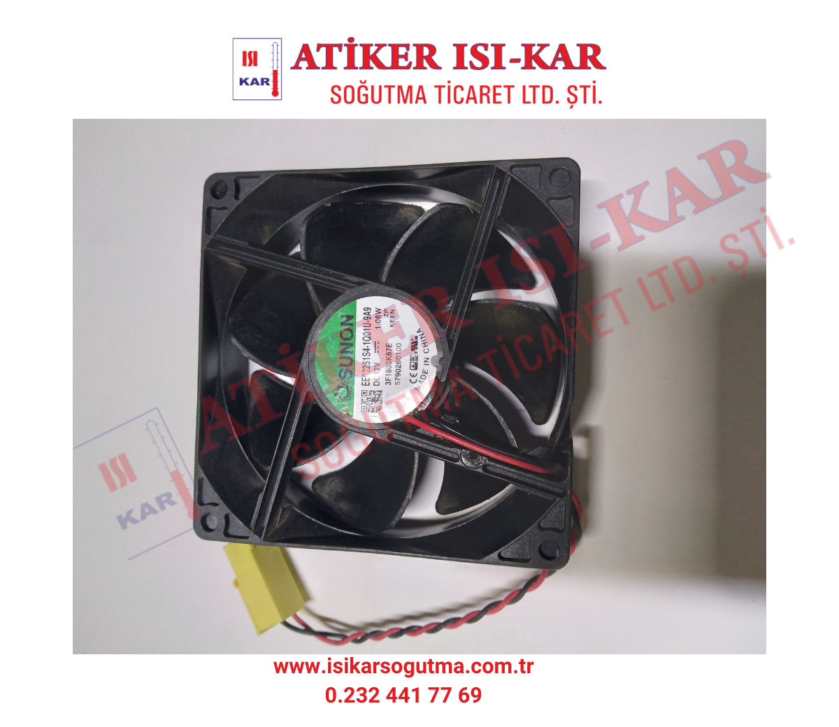 Arçelik Beko Altus Buzdolabı sogutucu bölüm fan motoru 5790260100